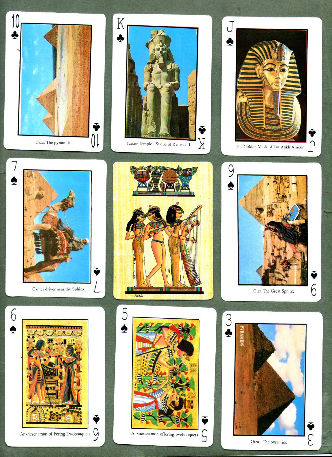 HG Images Playing Cards egypt